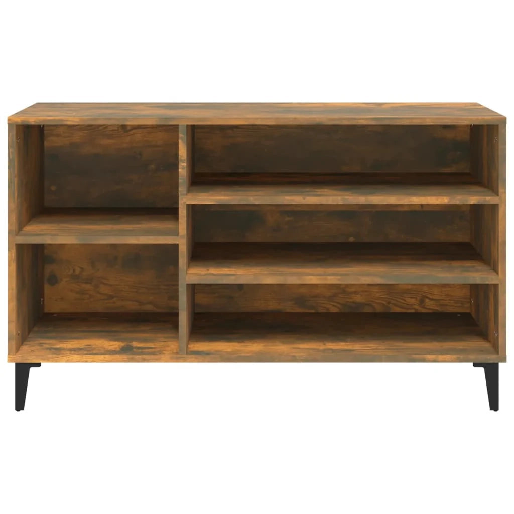Scarpiera mobile contenitore per scarpe mobile per ingresso/corridoio/soggiorno 102 x 36 x 60 cm legno ingegnerizzato marrone 02_0021539