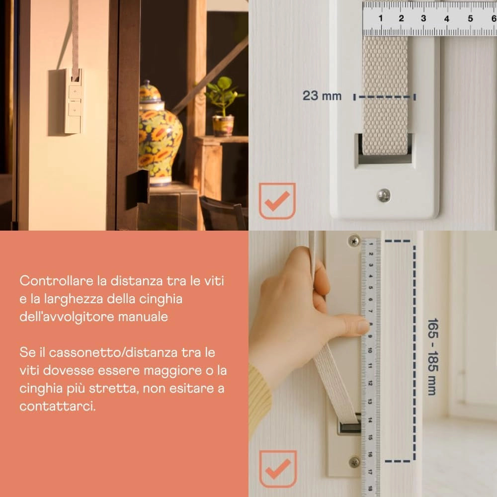 Home Pilot - Avvolgitore da incasso smart Pure per il comando di tapparelle. Tapparelle smart | Montaggio rapido – 10122345