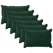 Cuscino con cuscino HOUTEN 6 pz Verde Scuro Velluto 933229