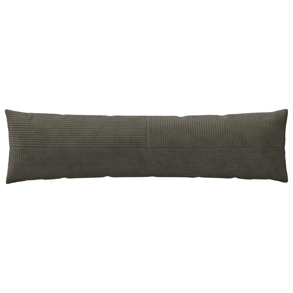 Federa 2 pcs ALMELO Antracite 40 x 145 cm corduroy 914306