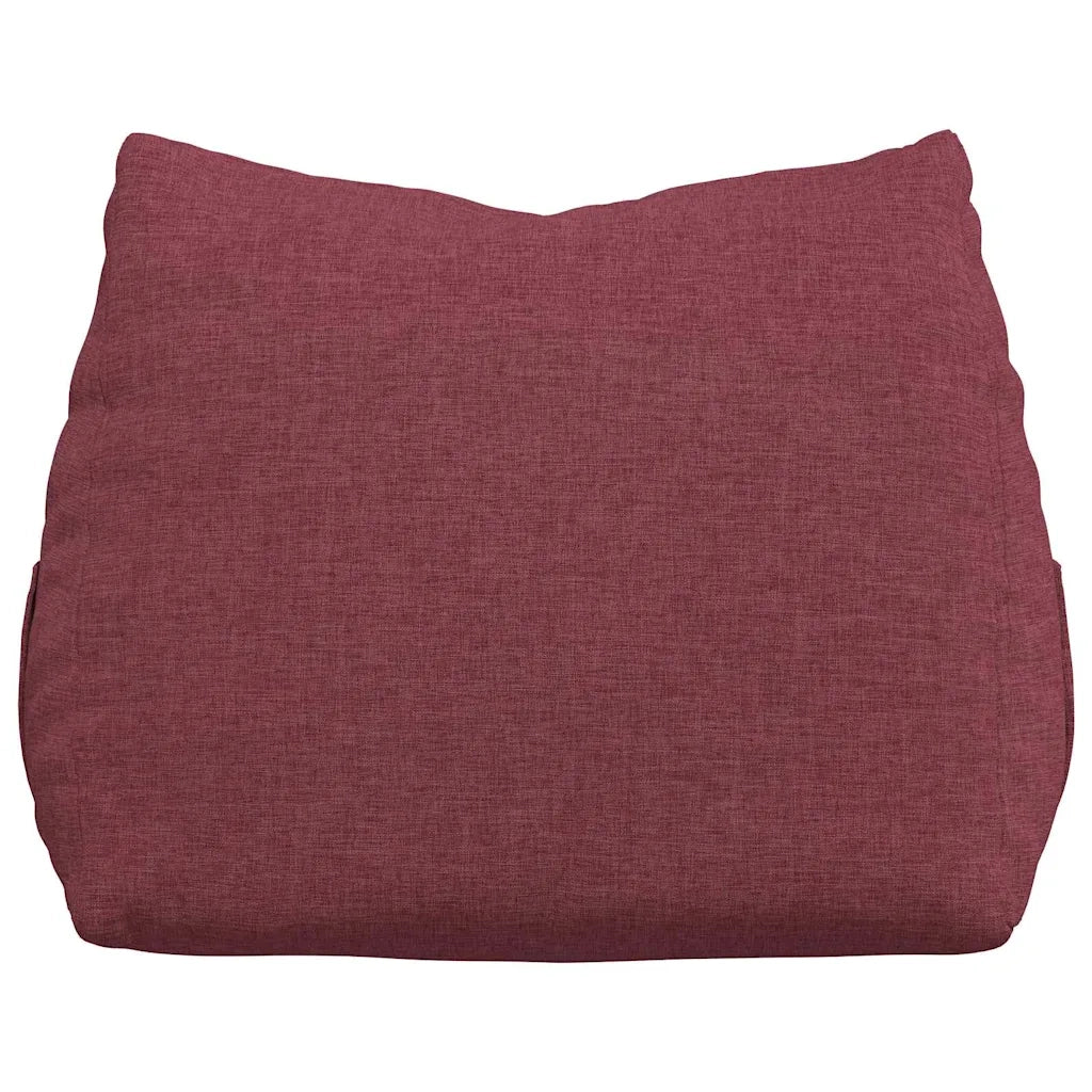 Cuscino per Schiena Rosso Vino 45 x 20 x 35 cm Tessuto 42015005