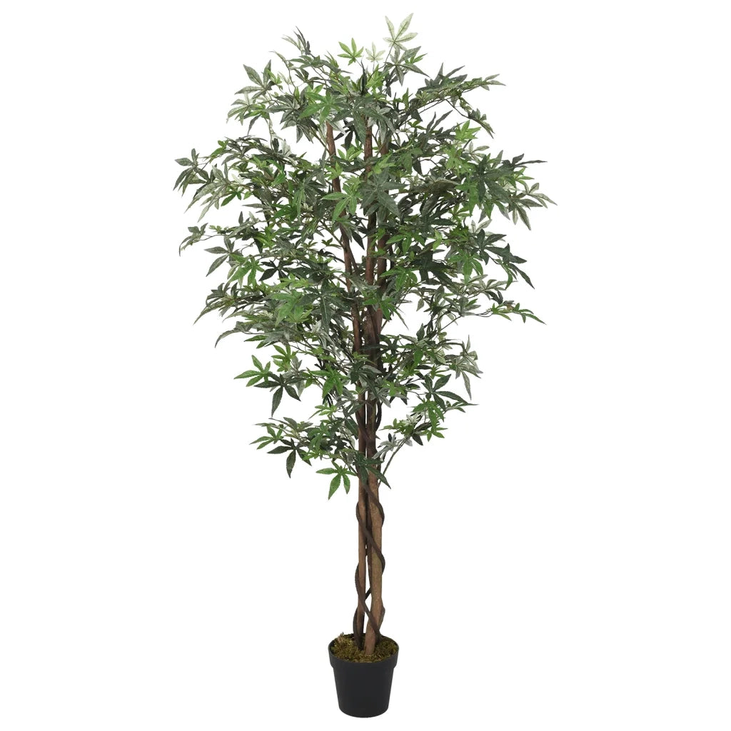 Acero Artificiale 672 Foglie 180 cm Verde CFW3285358