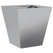 Fioriera rialzata per piante fiori terrazza giardino 30 x 30 x 30 cm acciaio zincato grigio 02_0037491