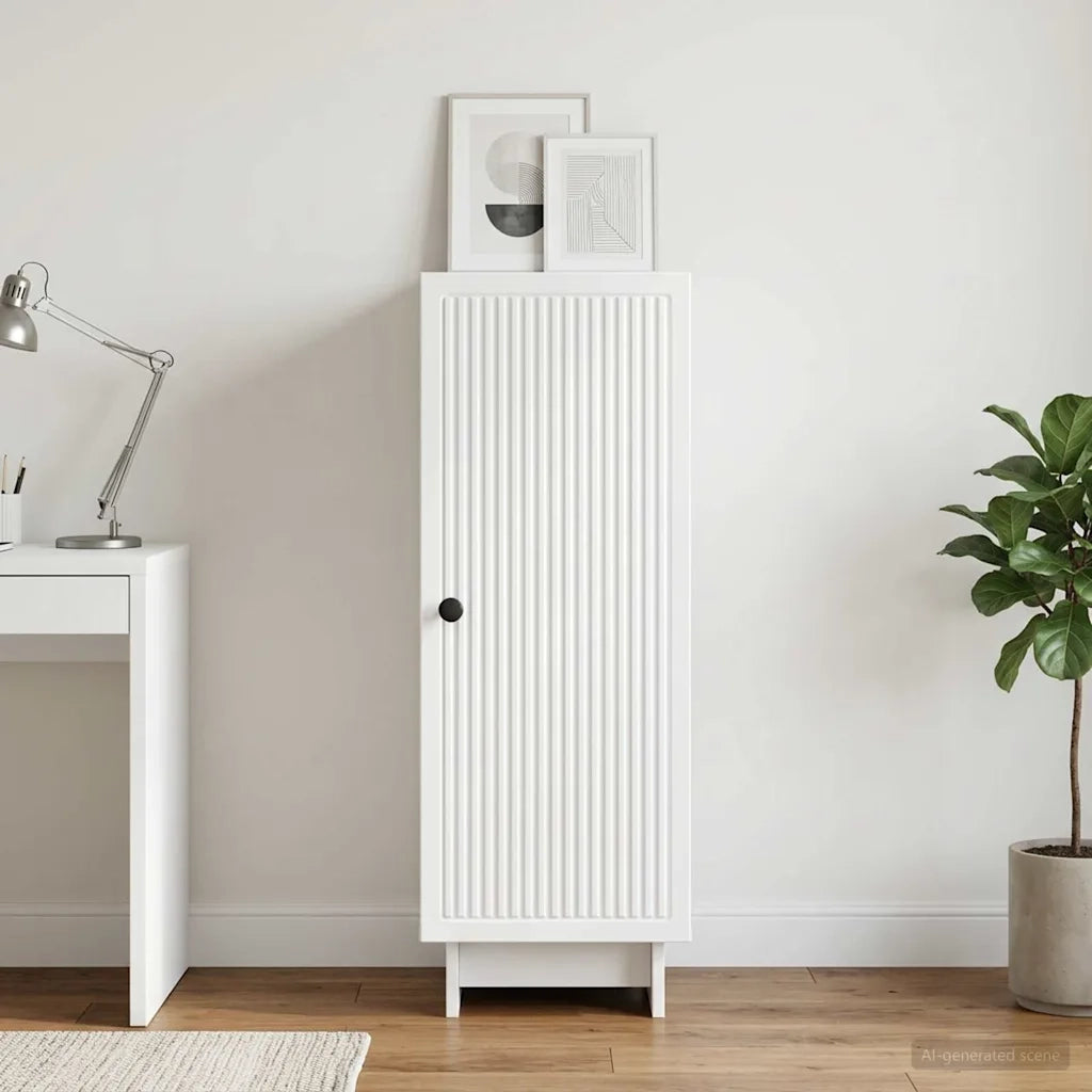 Credenza Bianco 33 x 34,5 x 90 cm Legno ingegnerizzato 893905