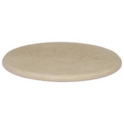 Piano per Tavolo | Superficie Tavolo | Piano Scrivania Crema ?50x2,5 cm in Marmo