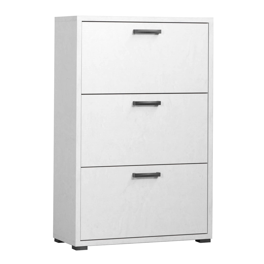 Scarpiera 3 ante a ribalta in Legno Composito cm 75 3x33x115 7 - WILLIS
