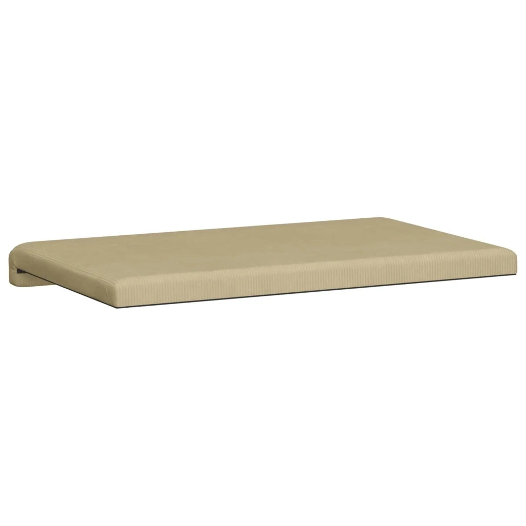 Cuscino per panchina corduroy Grigio Verde Profondità 35 cm 42043216