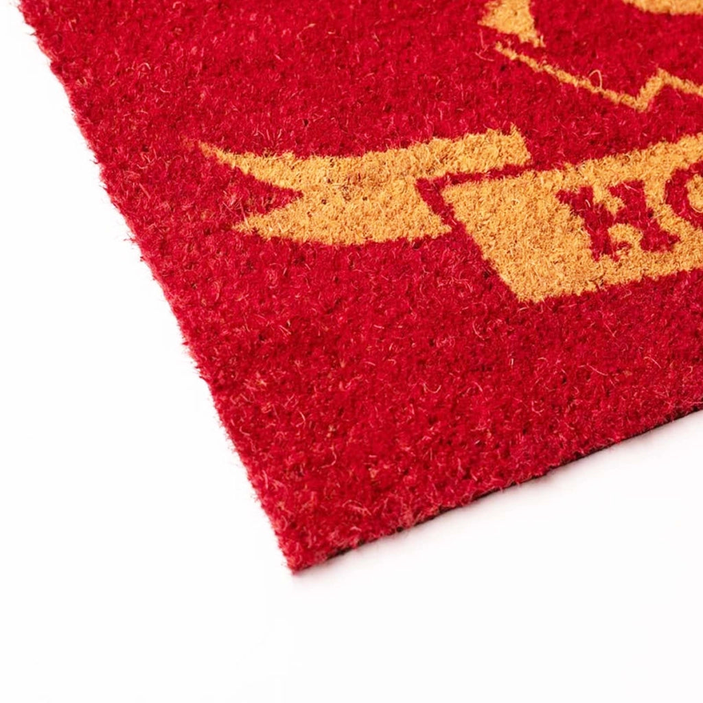 Zerbinetto Decorativo Stemma di Hogwarts 40x60cm Antiscivolo Rosso Harry Potter