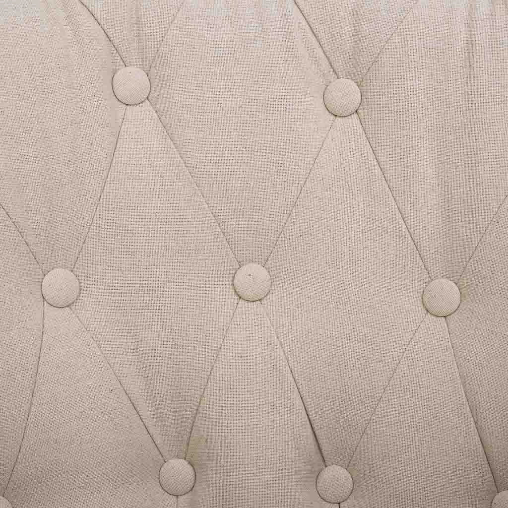 Poltrona imbottita bianca 80x80x48/72h