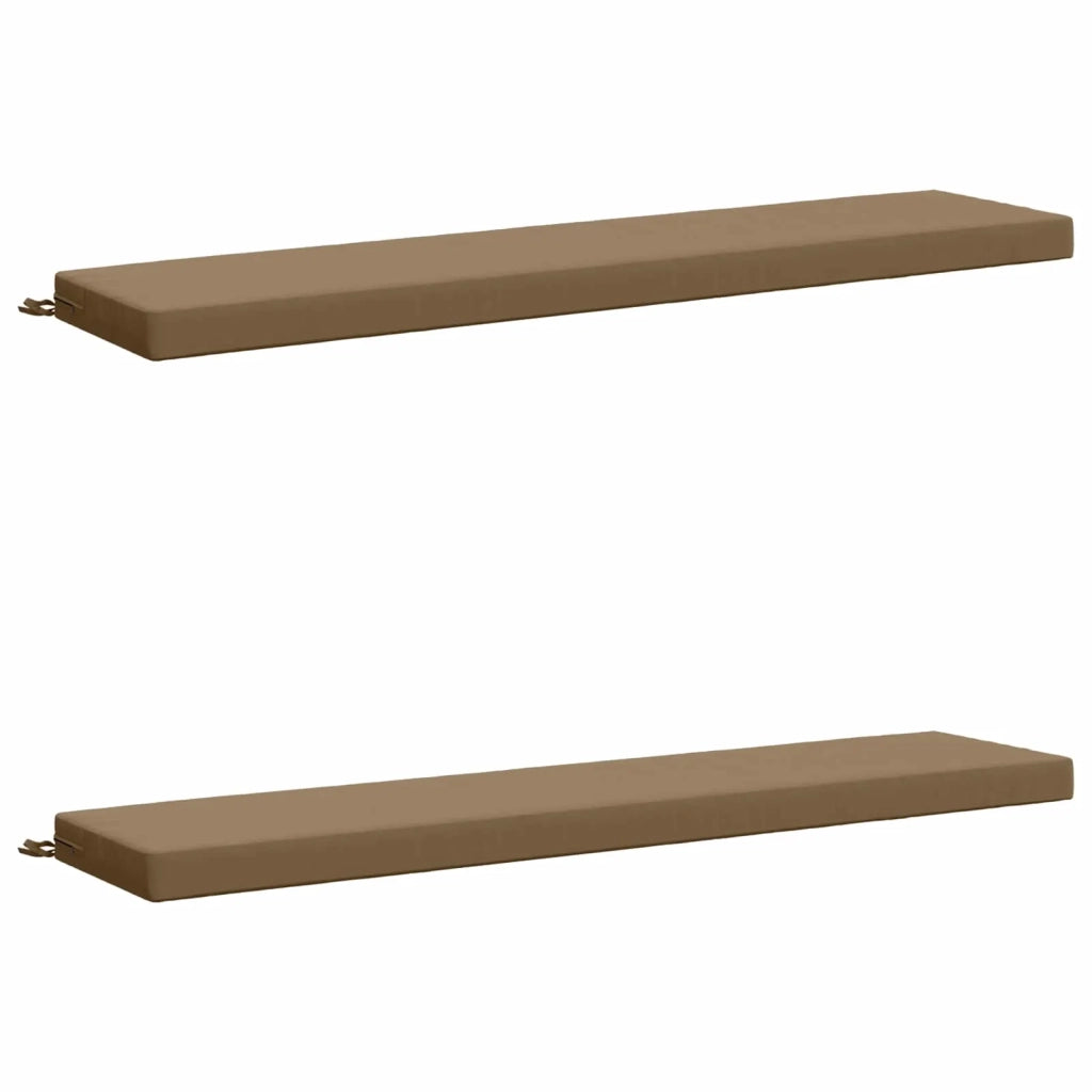 Cuscini per Panchina a 2 Pezzi SOEST 2 pz 100% Poliestere 950061
