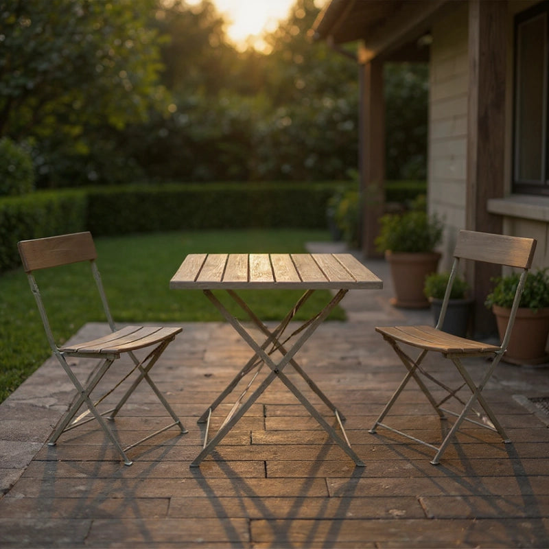 Ensemble haut BISTRO - 1 table + 2 chaises