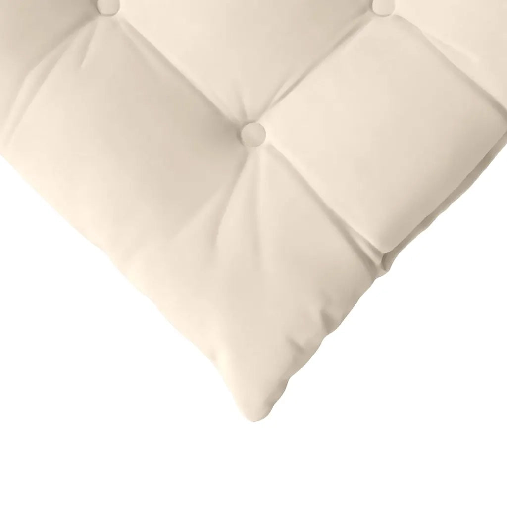 Cuscini per Seduta 4 pcs Beige 40 x 40 x 6 cm Microfibra