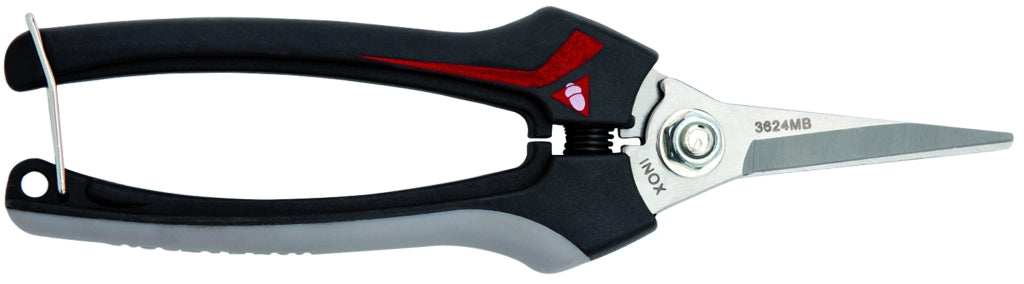 Bellota FORBICI COGLIUVA 3624 INOX-CE MB cm. 18,5 LAME DIRITTE