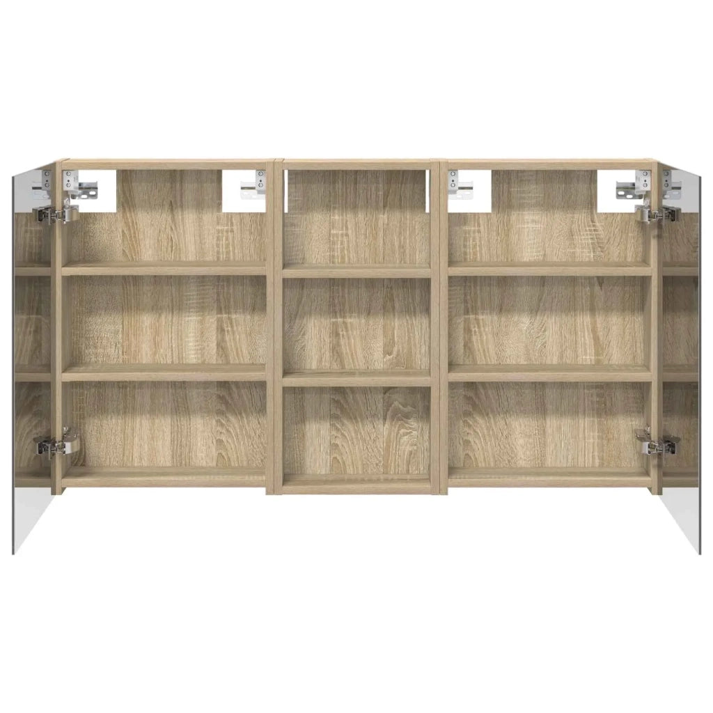 Set di Armadi da Bagno con porta 3 pcs 110 x 10,5 x 60,5 cm 3403714