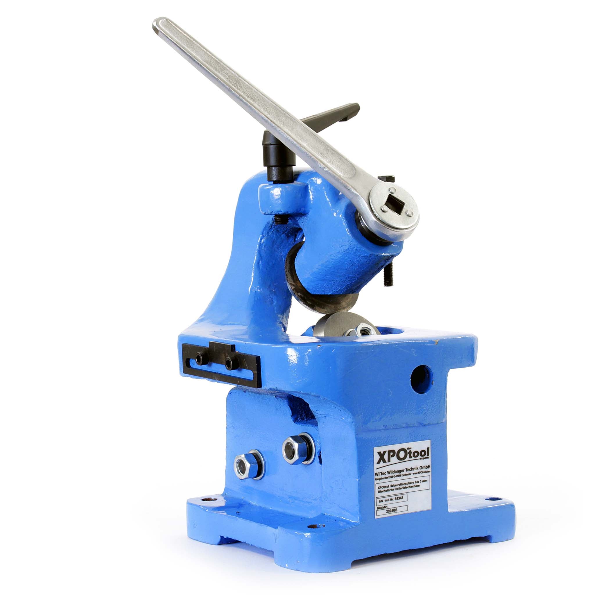 Cesoie a rullo con leva Per lamiere fino a 3 mm di spessore Cesoia a disco per lamiera