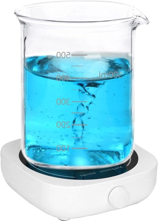 Magnetico rotativo USB alimentato con regolazione della velocità di 2000 tpm - Capacità di 1000 ml - Ideale per la birrazzatura in laboratori e a casa