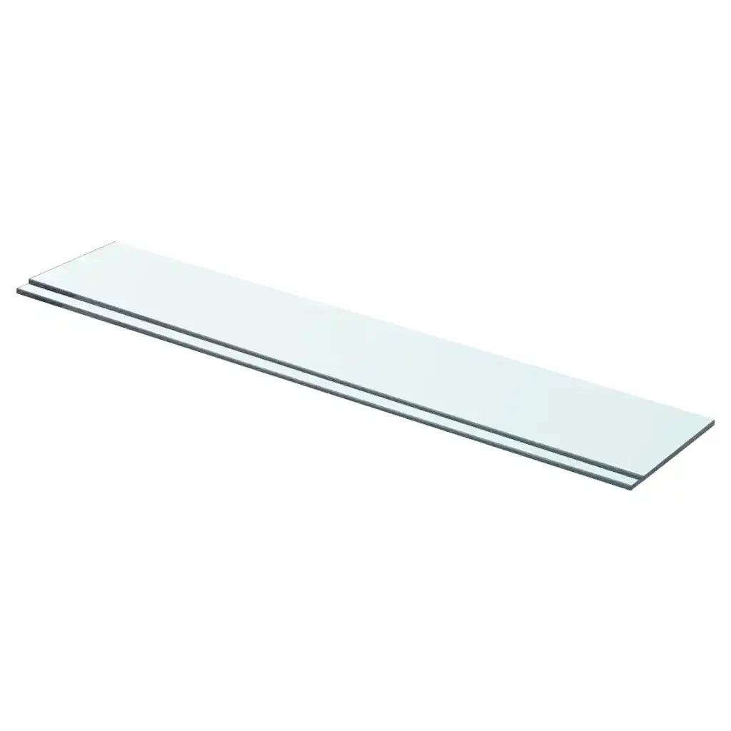 Mensole in Vetro Trasparente 2 pz 70x12 cm cod mxl 32933