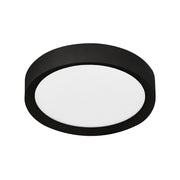 PLATE – Plafoniera LED da Soffitto 30W IP54 CRI90, CCT Switch 2700-3000-4000K, Struttura in Alluminio Nero - Rossini Illuminazione
