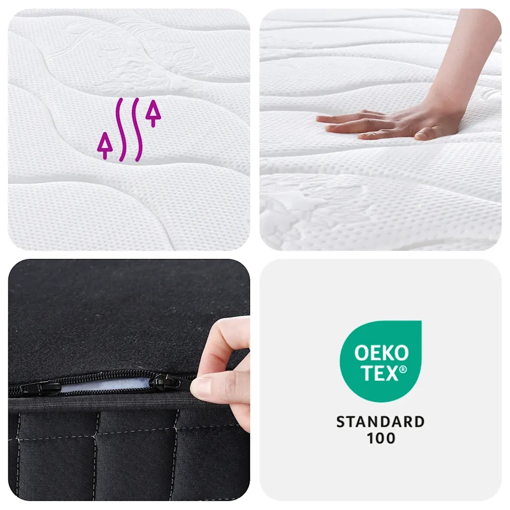 Materasso a Molle-Materasso per letto Bonnel Medio 140x190 cm 540211