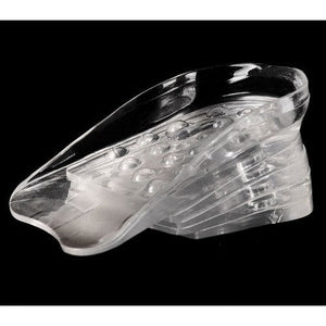 Set 10 Plantari Alzatacco H5 cm in Silicone Morbido Trasparente