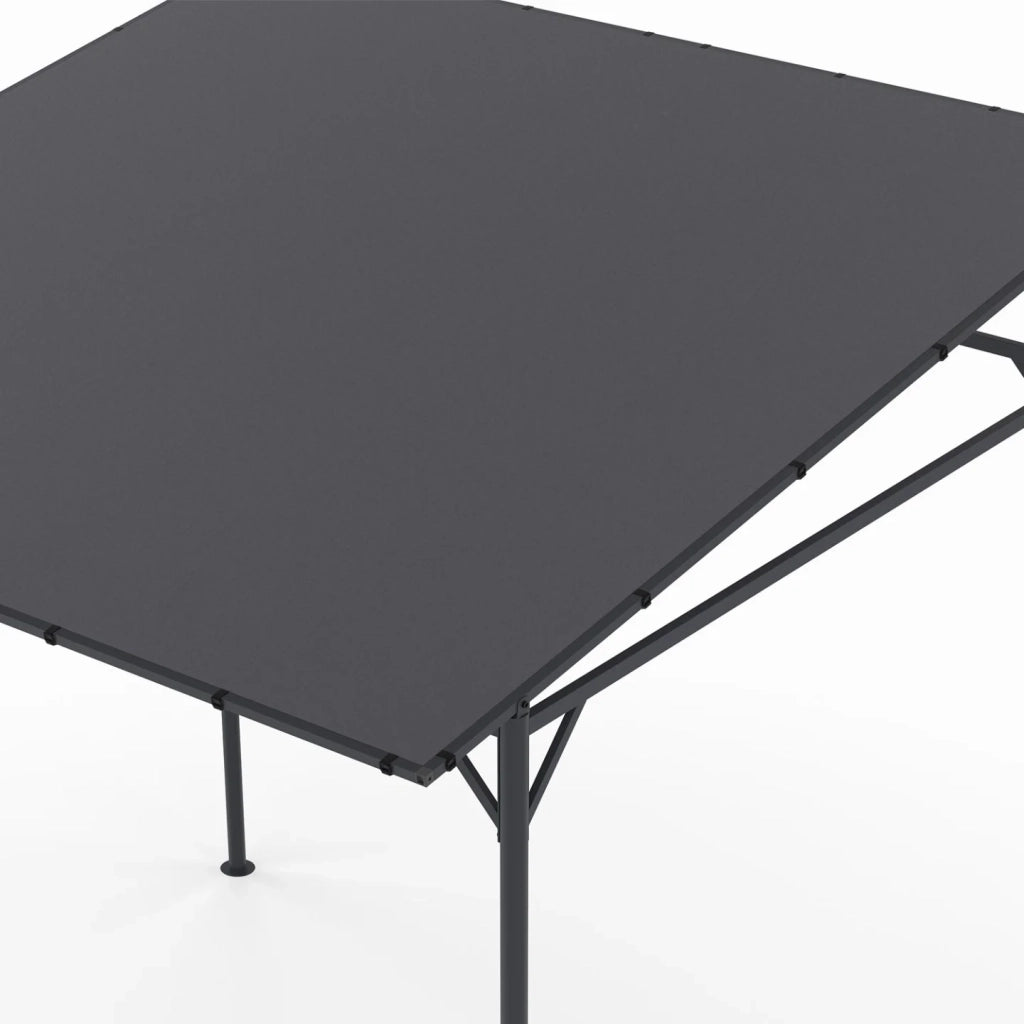 IDMarket - Pergola addossata - Tonelle de jardin 2,3 x 2,4 M