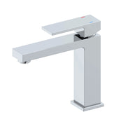 Miscelatore Lavabo Serie Rubik Cromato