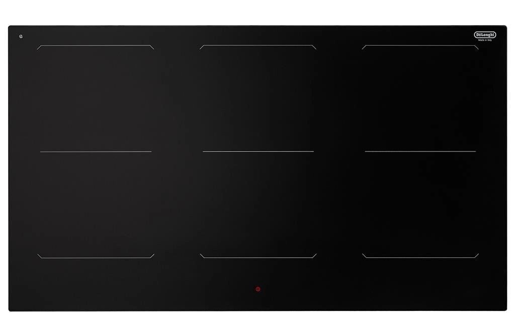 De’Longhi SLI 906 piano cottura Nero Da incasso 90 cm Piano cottura a induzione 6 Fornello(i)