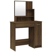 Toletta con specchio 86,5 x 35 x 136 cm marrone 02_0006280