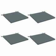 Cuscini per Sedia in 4 Pezzi SOEST 4 pz 100% Poliestere Blu 944770