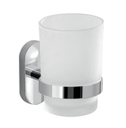 Portaspazzolini da muro in acciaio inox e Cromall 5310 Gedy serie FEBO Cromato