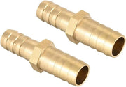 Connettore Metallico con Diametro Variabile - Materiale in Ottone - Flessibile - Adatto per Sfiati di Gas - 2 pezzi