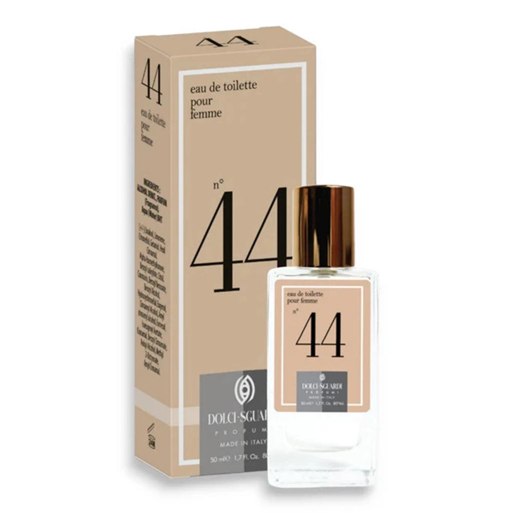 Trade Shop - Profumo Corpo Eau De Toilette Da Donna N°44 Da 50 Ml Fragranza Raffinata Fresca 009258 -