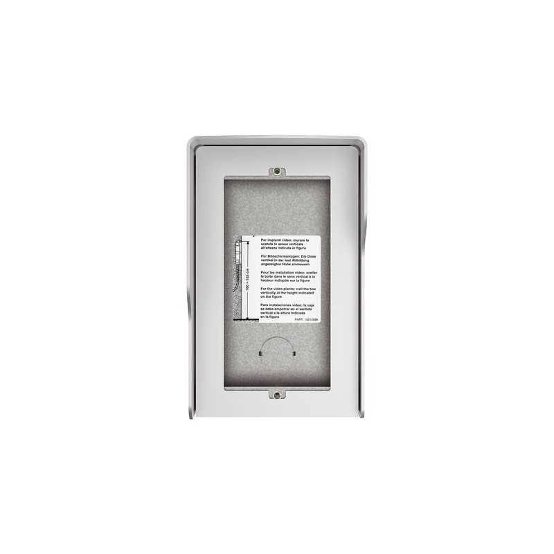 350621 Scatola Fuori Muro 2 Moduli con Tetto Antipioggia