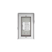350621 Scatola Fuori Muro 2 Moduli con Tetto Antipioggia