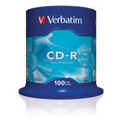 Verbatim cd-r extra protection 700 mb 52x 100 pz - 43411