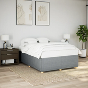 Giroletto senza Materasso Grigio Chiaro 140x190 cm Tessuto 3284935