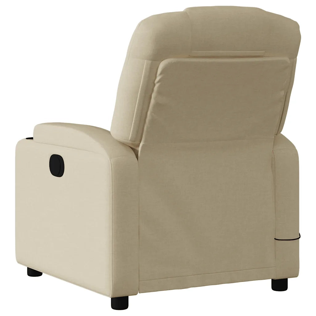 Divano Sedia-Poltrona reclinabile in tessuto color crema 999998