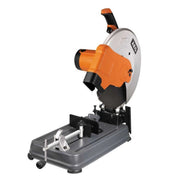 Trade Shop - Troncatrice Per Ferro Metallo 2300w Diam 355mm Aeg Smt 355 Con Morsa A Serraggio -