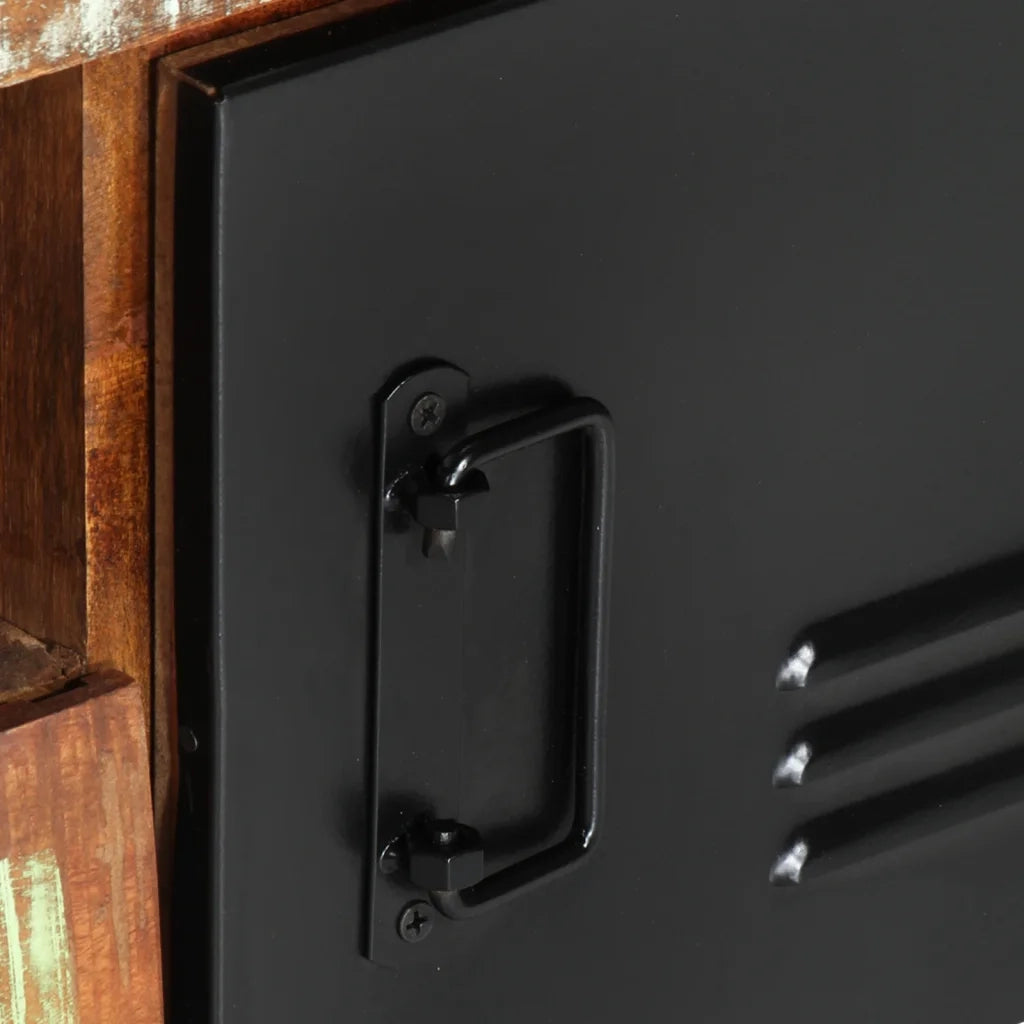 Tavolino da Salotto 100x50x41 cm in Legno Massello di Recupero 338221