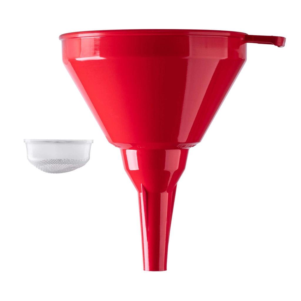 Imbuto da cucina KADAX per bottiglie di damigiane, liquori da vino, con colino e filtro, diametro 120 mm