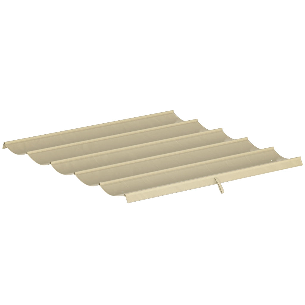 Tenda per Pergola Retrattile 3x3m ¨C Zephmum ¨C 300x300cm Beige