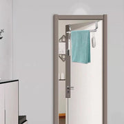 Rack per asciugamano innovativo - Maniglia per asciugamani per la porta della doccia - Supporto per asciugamani per la pulizia - Maniglia per asciugamani per la porta della cucina.