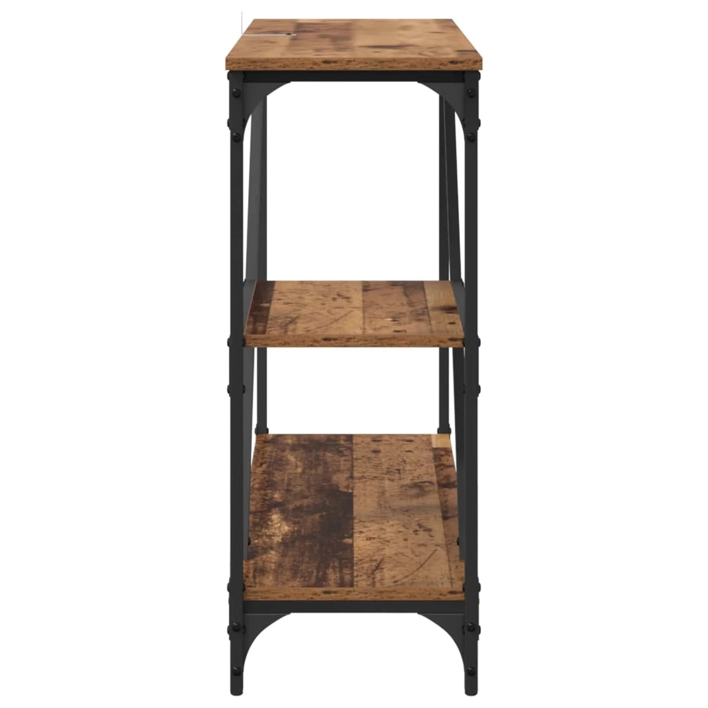 Tavolo consolle Legno vecchio 88,5 x 30 x 75 cm