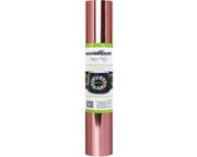 Rullo di vinile da artigianato in cromo rosa oro - 1 x 15 m x 15 m - Adesivo di alta qualità