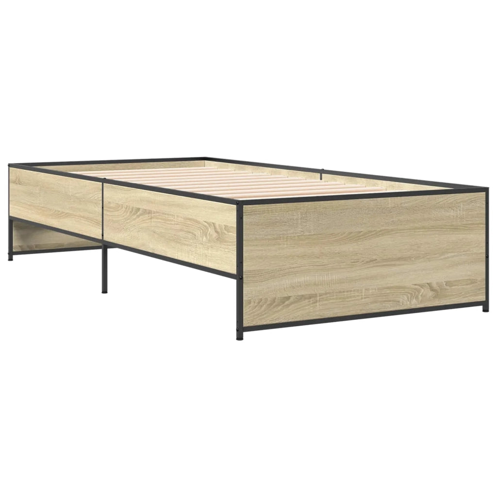 Struttura del letto Rovere Sonoma 80 x 200 cm 8009095