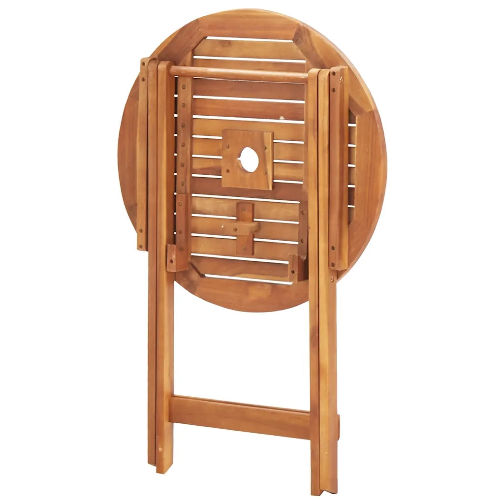 Tavolo da Giardino Pieghevole 60x75 cm in Massello d'Acacia 46346