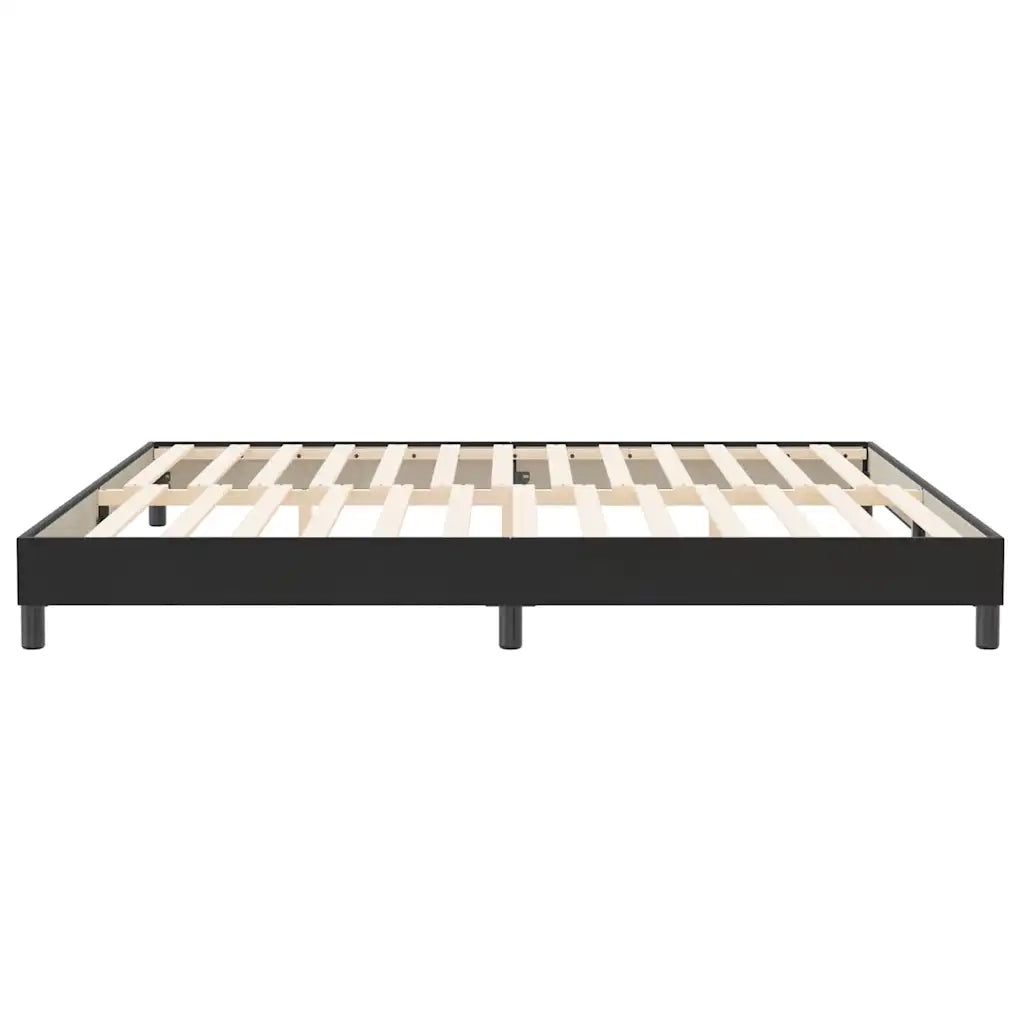Giroletto senza Materasso Nero 200x220 cm in Velluto 4101423