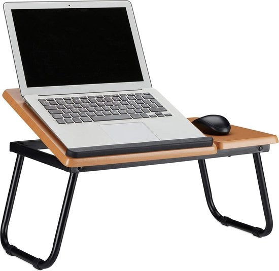 Supporto per laptop ergonomico con regolazione angolare, dimensioni: 235 x 563 x 316 cm.
