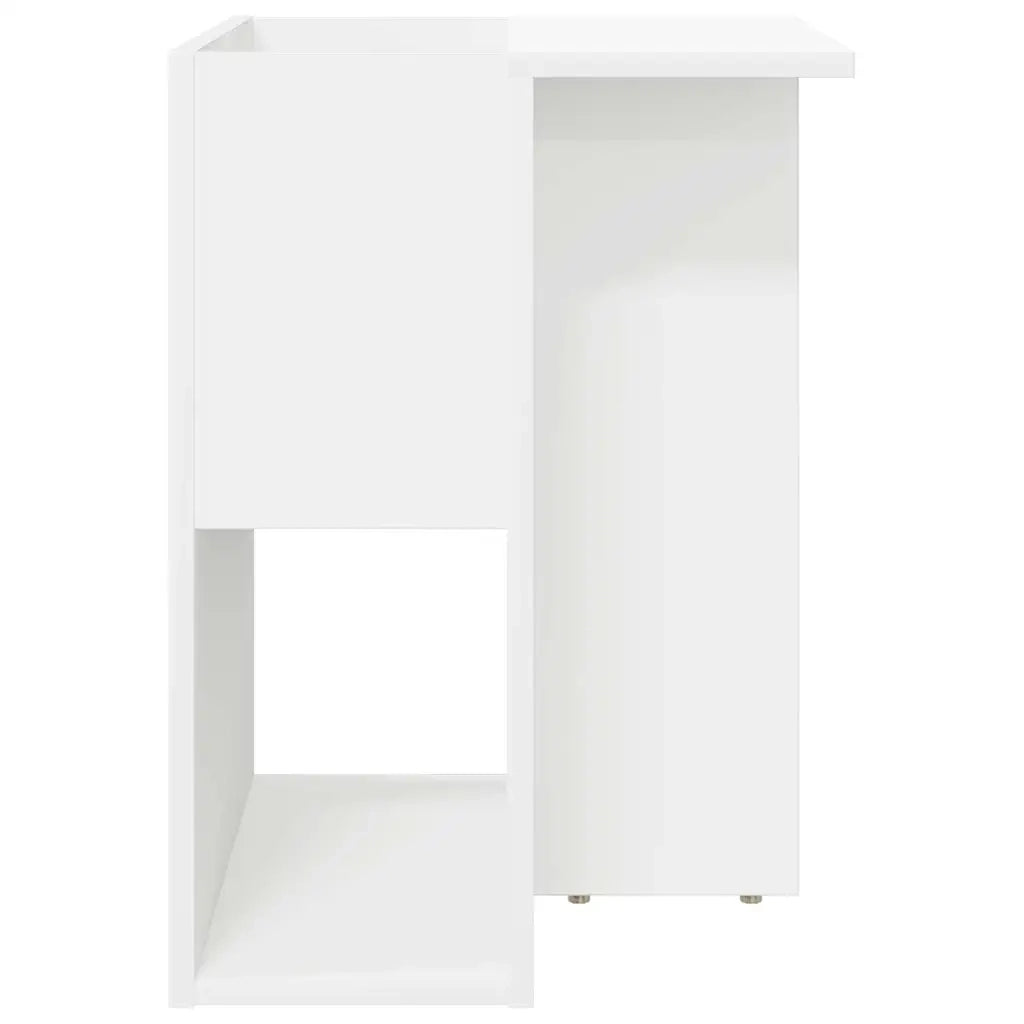 Tavolino | Tavolo laterale Bianco 35 x 40 x 55 cm Legno multistrato