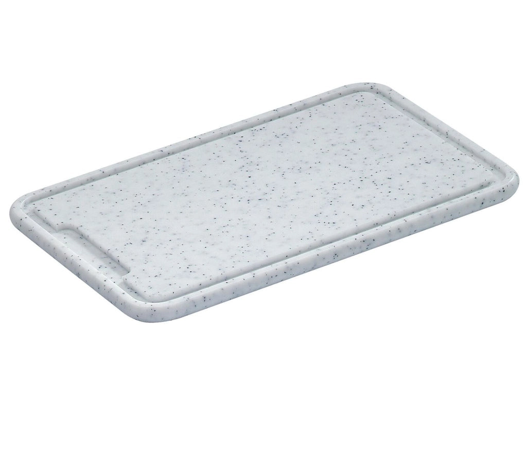 Zassenhaus 060065 tagliere da cucina Rettangolare Polietilene Grigio